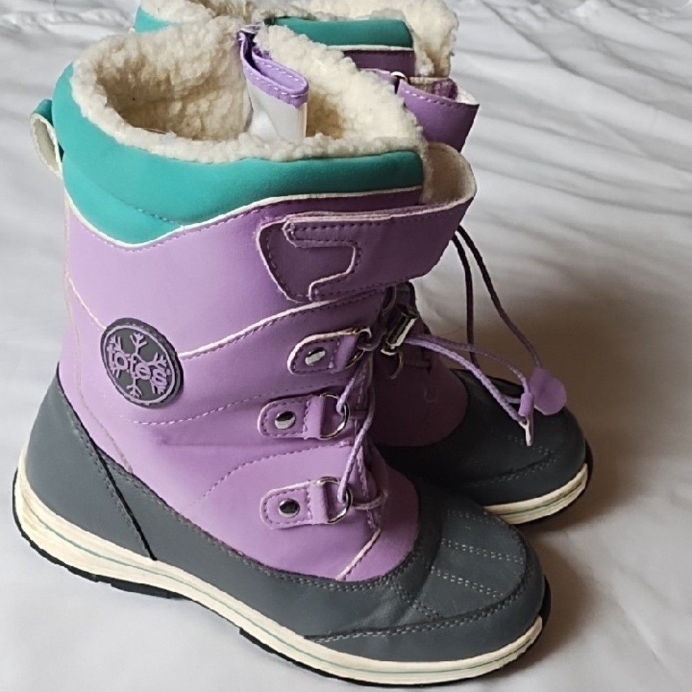 Girls Totes Diamond Winter Boot SzY4